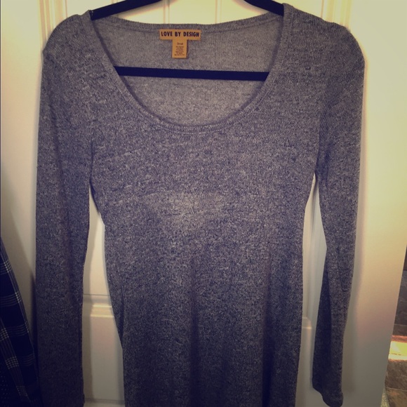 Sweater with cute back cut out