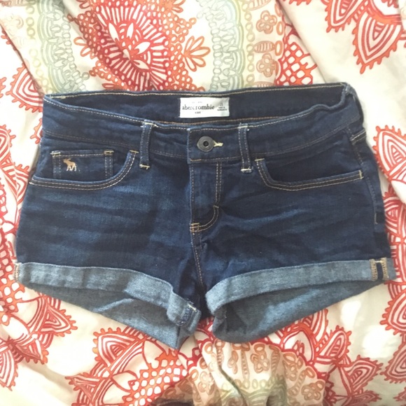 Dark wash Abercrombie and Fitch denim jeans
