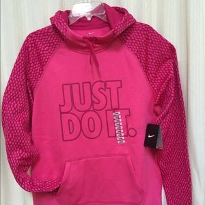 NIKE Therma Fit Women's Hoodie Sweatshirt Sz  Larg