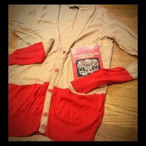 UO BDG Collegiate Colorblock Cardigan