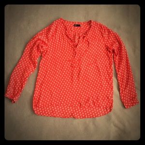 Gap flower print blouse