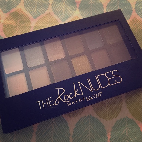 Maybelline's The Rock Nudes Eyeshadow Palette