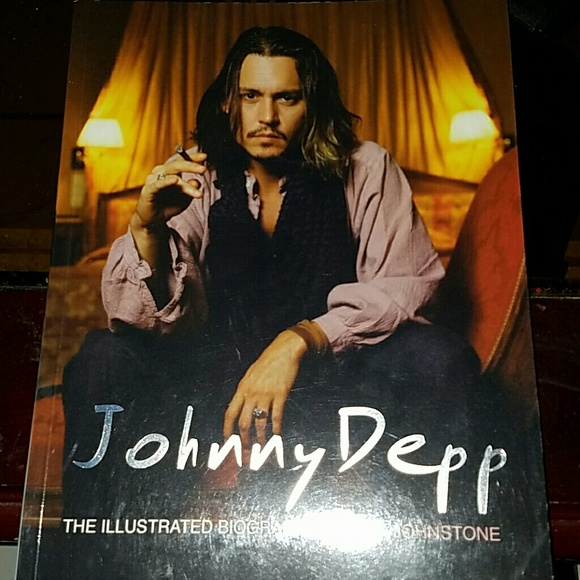 Johnny Depp illustrated biography