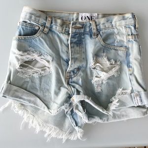 One teaspoon hawk shorts size 26 One teaspoon hawk shorts size 26