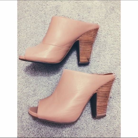 Seychelles Heeled Mules