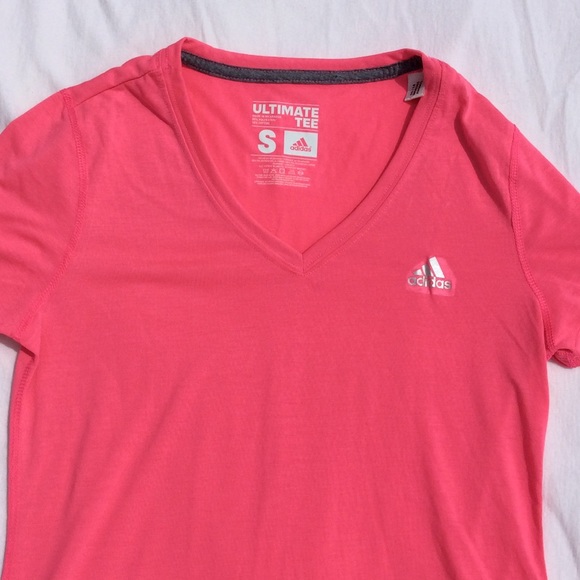 Adidas NWOT Pink Tee - Picture 2 of 3