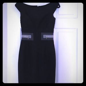 Karen MIllen black cocktail dress