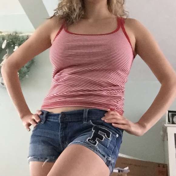 ☀️Abercrombie short jean shorts🇺🇸