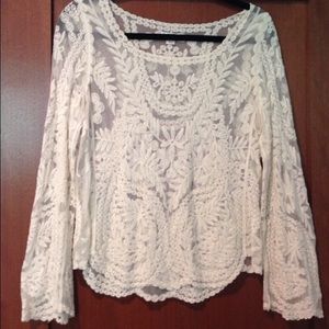 White top and black dress