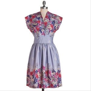 ModCloth On the Scene Dress in Lilac