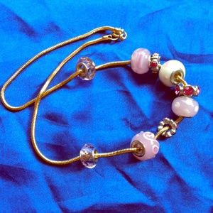 Handmade ornate baroque pendant