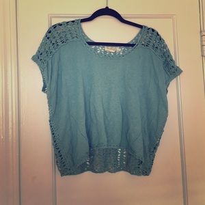 Forever 21 Crochet Crop