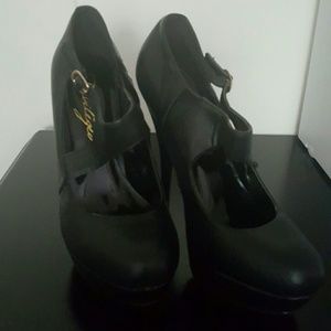 Black Justfab Heels