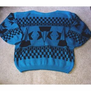 Vintage Boat Neck Sweater