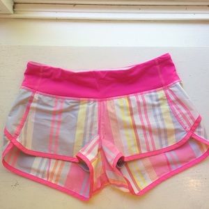 Lululemon Speed Shorts