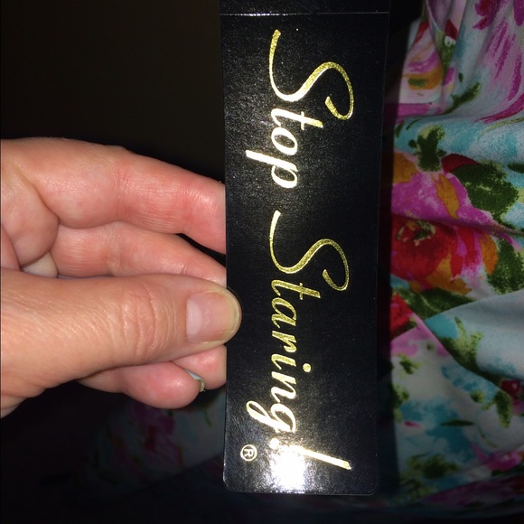 STOP STARING! BLUE FLORAL SWEET AND SEXY! - Picture 2 of 4