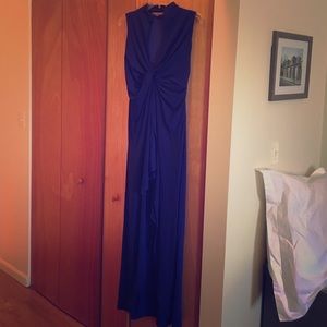 Super cute high low waterfall dress