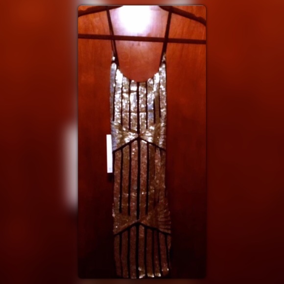 🎉HP💥 SML Nasty Gal Glitz Sequins Dress - Picture 4 of 4