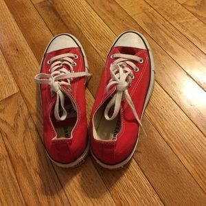 Red converse