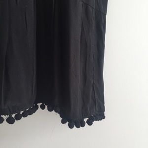 NWT black strapped sundress