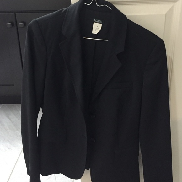 Size 4 JCrew black blazer