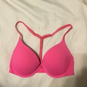 Bright pink front clasp bra from Pink by VS sz 34C