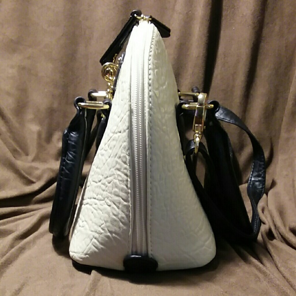 APT 9 black and cream shoulder bag - Picture 6 of 6