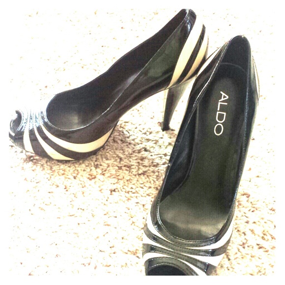 ALDO Zebra Print Pumps