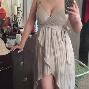 Express high low dress