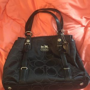 Black Coach Satchell