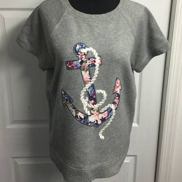 J crew anchor sweatshirt