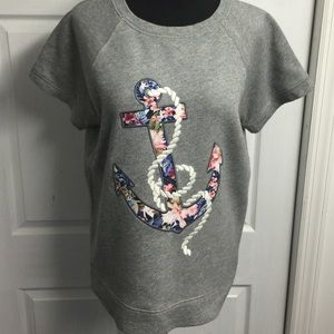 J crew anchor sweatshirt