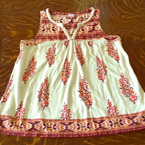 Anthro- Akemi and Kin sleeveless top sz medium