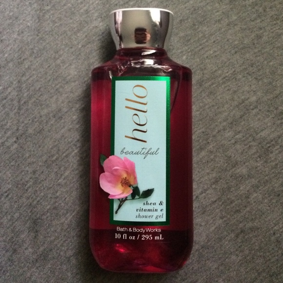 beautiful shower gel