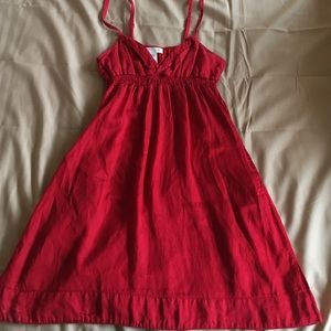 Red Matix strappy dress