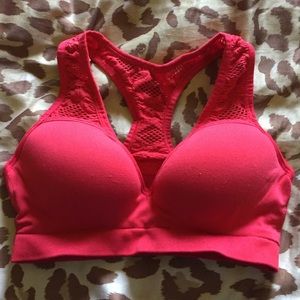 Push up sports bra