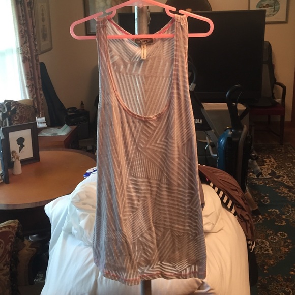 pacsun summertime see through tank top