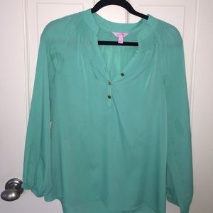 Lilly Pulitzer 100% silk else top