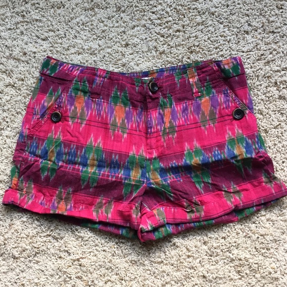 Anthropologie Pants - Anthropologie Hei Hei multi colored shorts