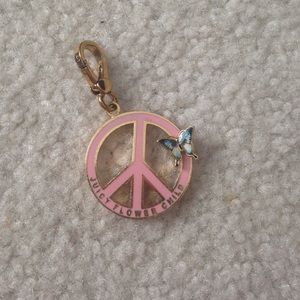 Juicy Couture Peace Sign Charm