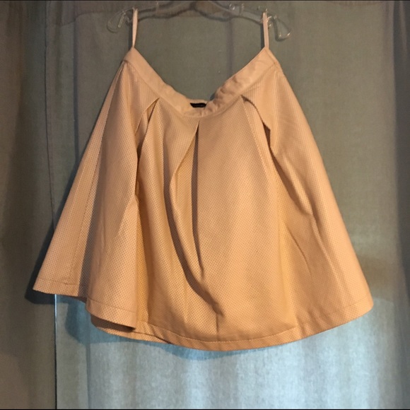 French Connection Perforated Albany Skater Skirt - Picture 4 of 4