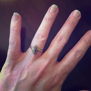10k gold diamond ring!