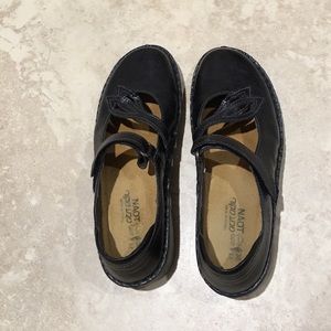 Naot black shoes