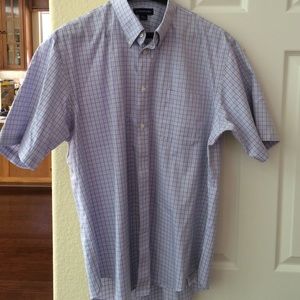Lands End button down short sleeve