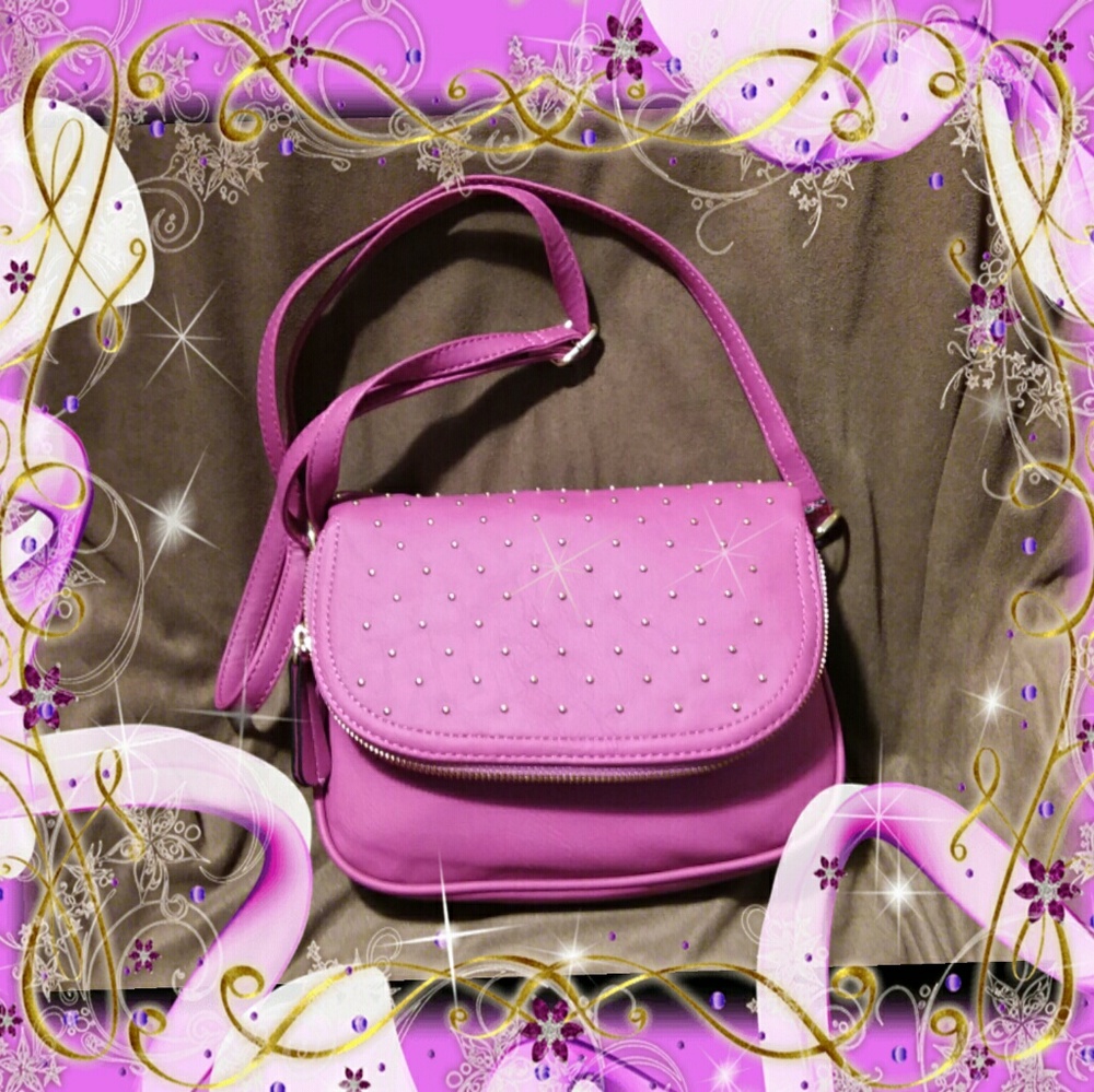 APT 9 light purple cross body bag
