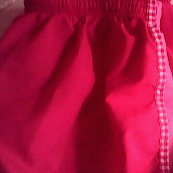 pink nike dri fit shorts