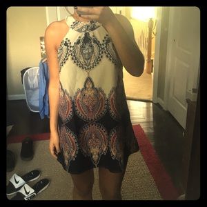 Mini halter dress