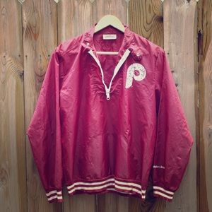 Philadelphia Phillies Vintage Pull-On Windbreaker