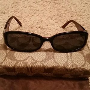 Coach black Lindsay sunglasses
