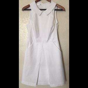 Perfect little white cotton dress!